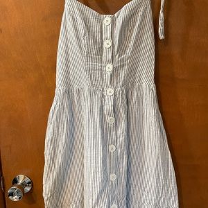 Urban outfitters striped maxi dress